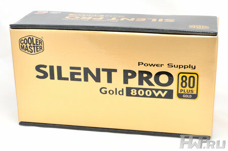 Блок питания Cooler Master Silent Pro Gold 800 – тестирование на эффективность