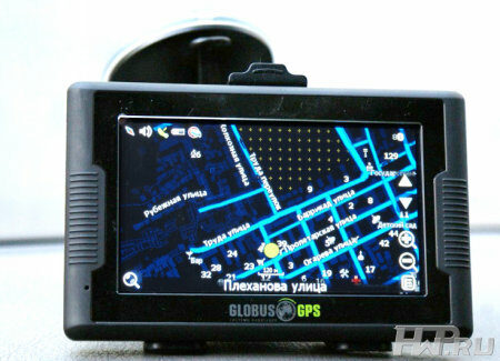 Внешний вид GPS-навигатора GlobusGPS GL-650