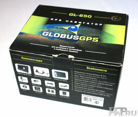 Обзор GPS-навигатора GlobusGPS GL-650