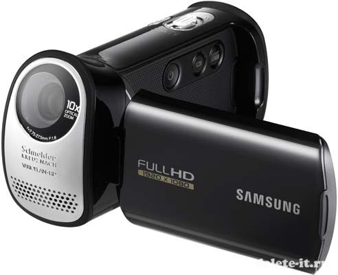 Новая FullHD видеокамера Samsung