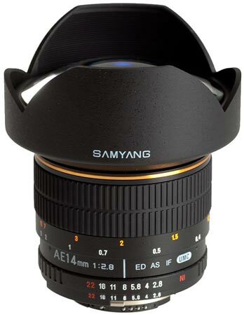Объектив Samyang AE 14 mm f/2.8 ED AS IF UMC для камер Nikon получил встроенный процессор