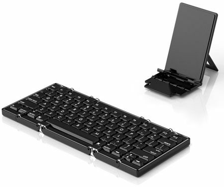 Jorno — карманная почти полноразмерная клавиатура с подставкой для iPad или iPhone
