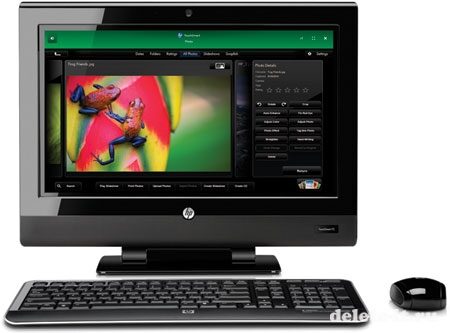 HP Omni 100 и TouchSmart 310: новые моноблочные компьютеры на платформе AMD