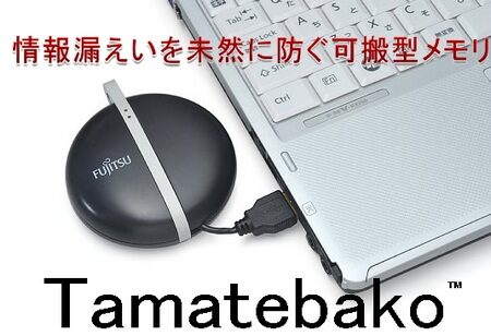 Fujitsu Tamatebako – USB накопитель с функцией самоуничтожения данных (2 фото)