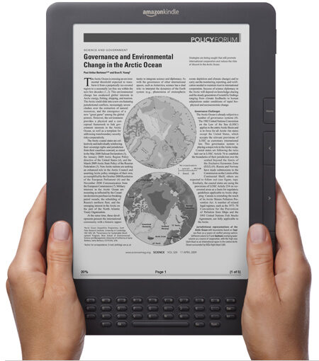 Третье поколение электронных книг Kindle от Amazon (8 фото)