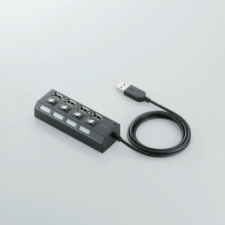 USB-концентратор в виде сетевого фильтра (3 фото)