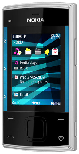 Nokia X3 – успешная комбинация клавиатуры и сенсорного экрана (видео)