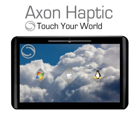 Axon Logic Haptic – планшетный компьютер с мультисистемной функцией