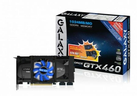 4 варианта GeForce GTX 460 от Galaxy