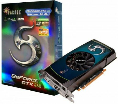 Серия видеокарт GeForce GTX 460 от Sparkle