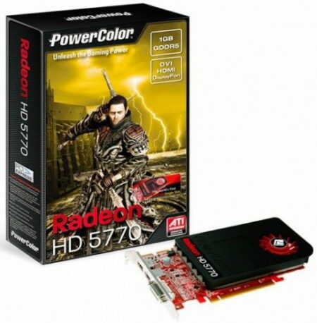 PowerColor Radeon HD 5770 однослотовая версия