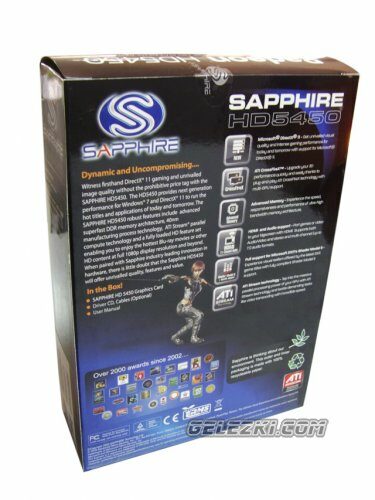 Обзор и тест Radeon HD 5450 от Sapphire