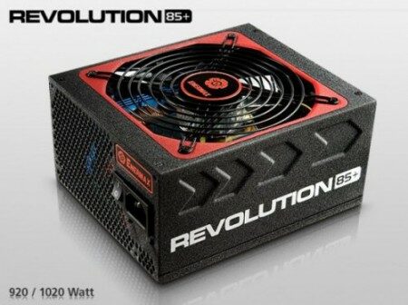 Блоки питания Enermax Revolution85+ пополнились моделями 920 Вт и 1020 Вт