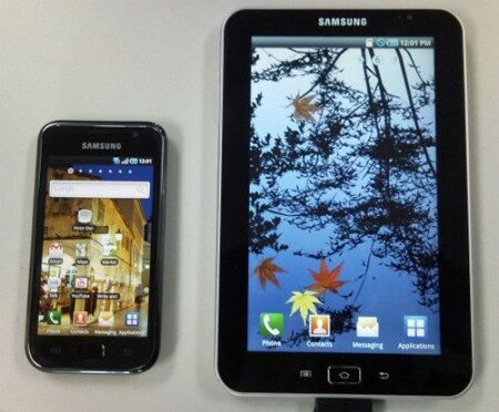 Samsung Galaxy Tab — немного спецификаций