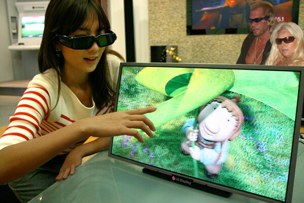 LG запускает в массовую продукцию Full HD 3D LCD мониторы