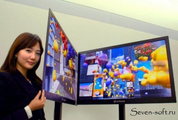 LG анонсирует самую тонкую в мире LCD панель.