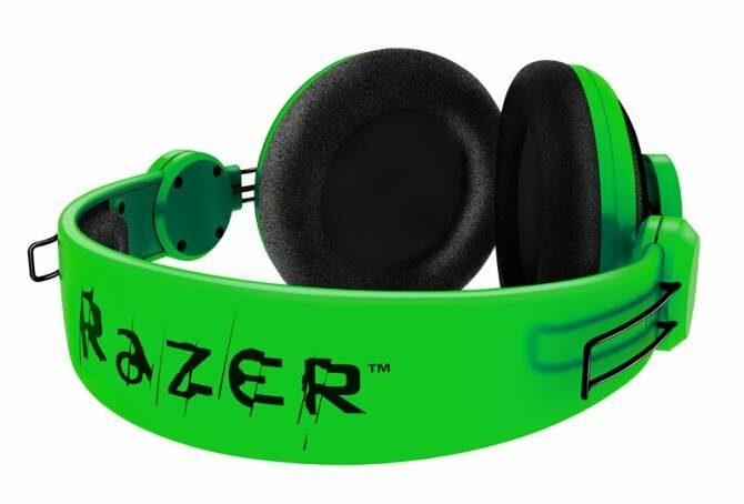 Кислотные наушники Razer Orca.