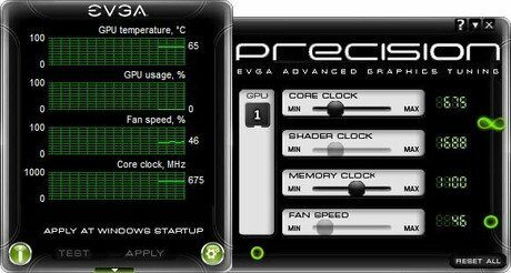 EVGA Precision обновлена до версии 1.9.6