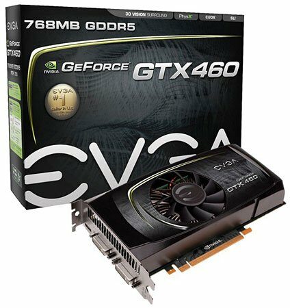 EVGA разогнала GeForce GTX 460 через BIOS