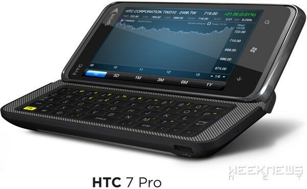 HTC представила пять смартфонов на базе Windows Phone 7