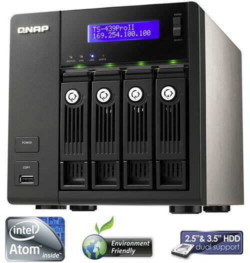 Turbo NAS - новая серия сетевых хранилищ данных