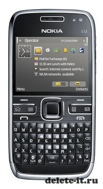 Nokia E71 замечен в красном и черном цветах