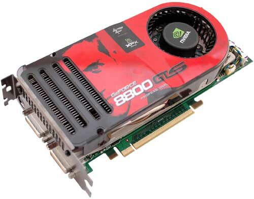 XFX выпускает переразогнанную GeForce 8800 GTS