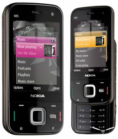 Nokia N85 – мощный мобильный центр развлечений