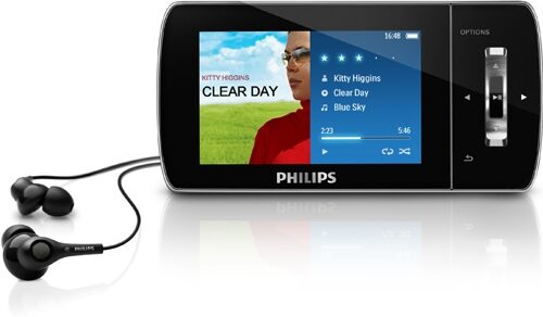 Philips GoGear Muse: медиаплеер с 3-дюймовым экраном и 16 Гб флеш-памяти