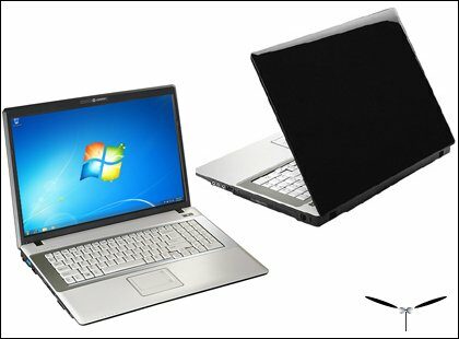 DreamBook Power M77-0CU: 17-дюймовый ноутбук с модулем 3.75G
