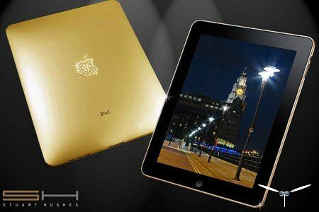 130 тыс. фунтов стерлингов - и золотой iPad ваш