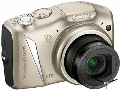 Canon PowerShot SX130 IS: 12х зум и запись видео высокой четкости
