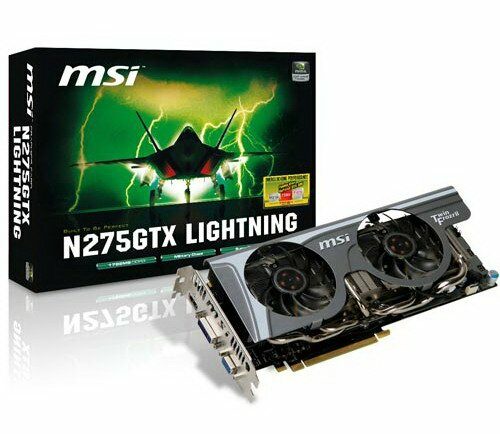 Новинка от MSI - видеокарта N275GTX Lightning 