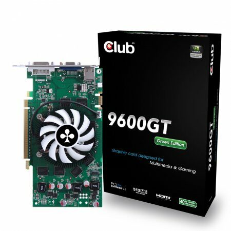 Пять новых видеокарт Club 3D из серии Green Edition