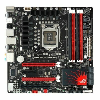 Новинка от Asus материнская плата Asus Maximus III Gene