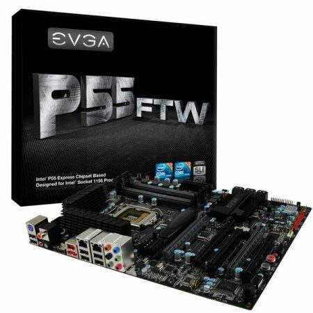 Серия материнских плат на чипсете Р55 от EVGA