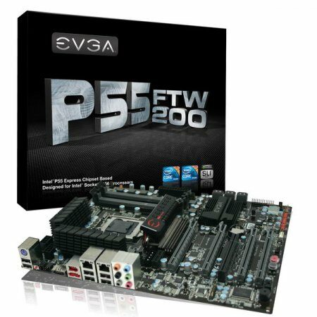 Серия материнских плат на чипсете Р55 от EVGA