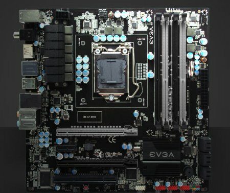 Серия материнских плат на чипсете Р55 от EVGA