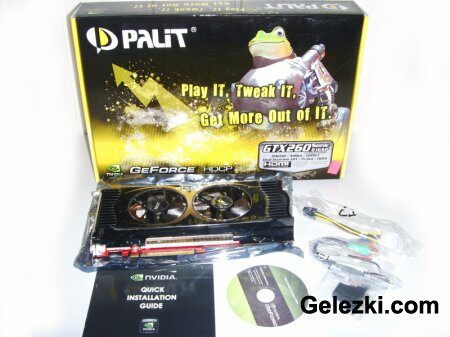 Экспресс-обзор и тест видеокарты Palit GeForce GTX 260 216SP