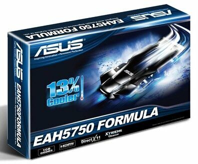 Подробности о видеокарте EAH5750 Formula 1 GB от ASUS