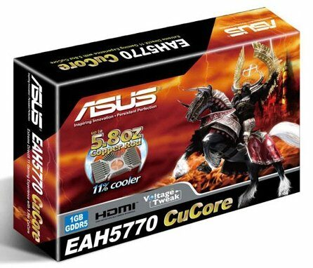 Видеокарта Asus EAH5770 CuCore – нереференсный вариант