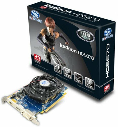 Radeon HD 5670 от Sapphire в двух вариантах