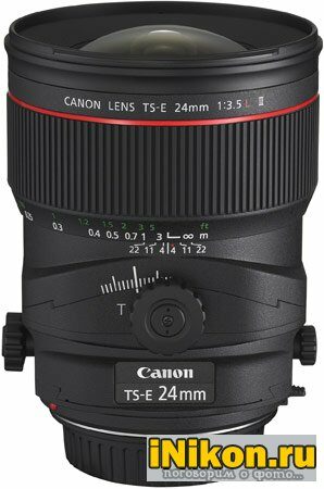Анонс обьективов Canon TS-E 17 мм и 24 мм