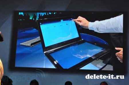 Acer Iconia – первый ноутбук с двумя сенсорными экранами
