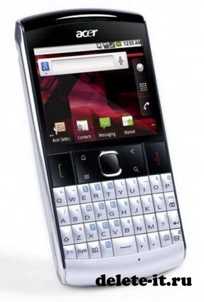 CES 2011: Acer beTouch E210 с Android Froyo и QWERTY-клавиатурой