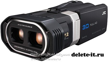 CES 2011: первая потребительская камера для записи 3D-видео в Full HD