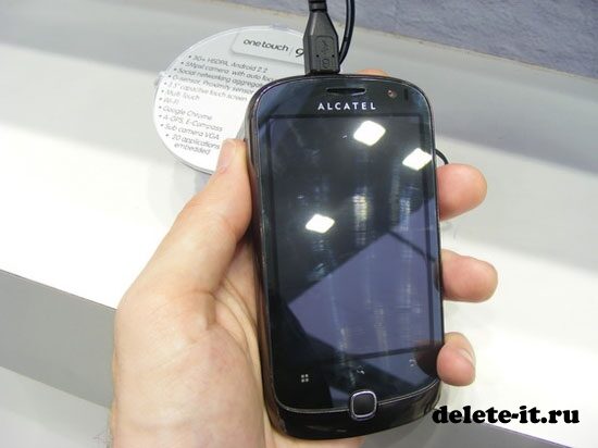 Бюджетный смартфон от Alcatel