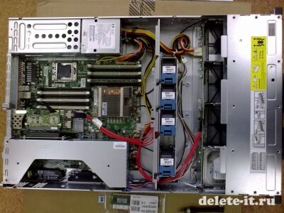 Как собрать сервер HP DL180 G6