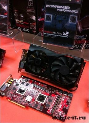 Разработка PowerColor Radeon HD 6970 X2 – выставка Computex 2011