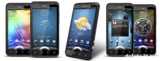 HTC EVO 4G+ представлен на южнокорейском рынке